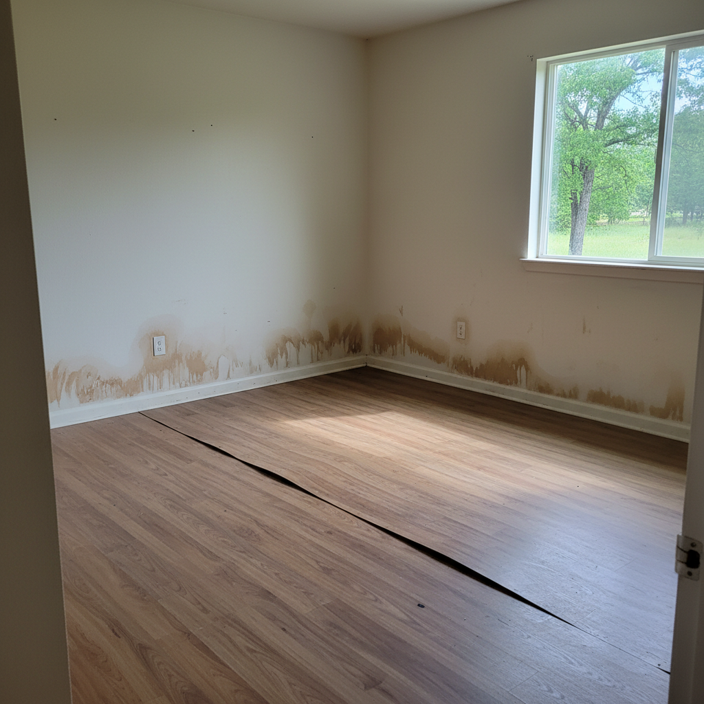 Roof Leak Water Damage Repair