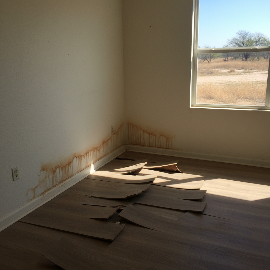 Hardwood Floor Water Damage Restoration
