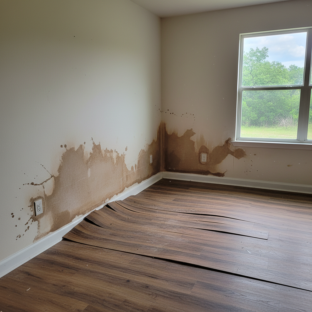 Roof Leak Water Damage Repair