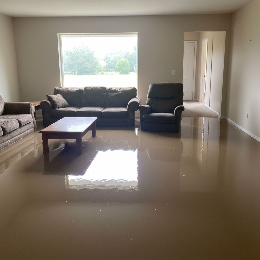 Flood Damage Restoration in Fate