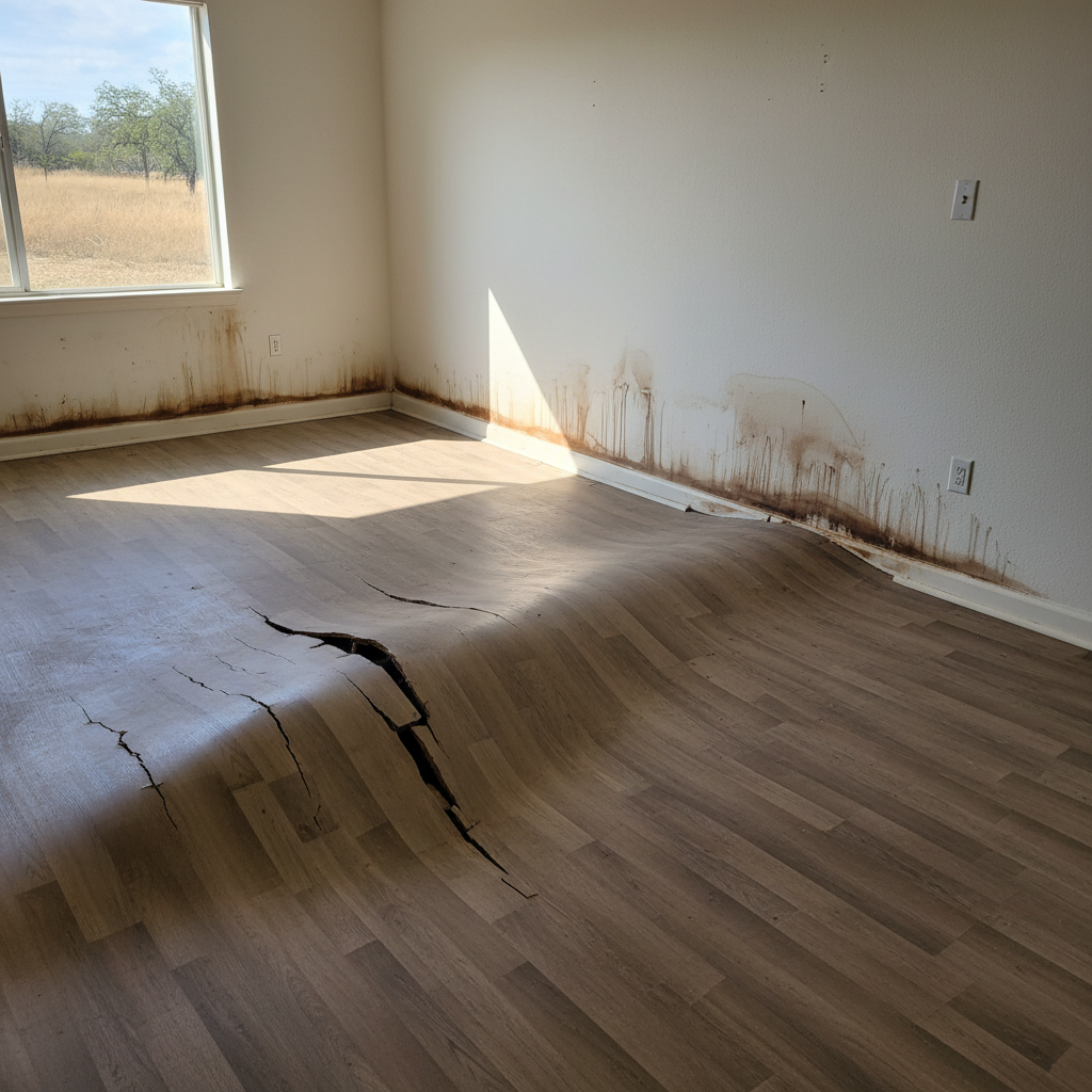 Water damage-related cleanup & repair in Fate