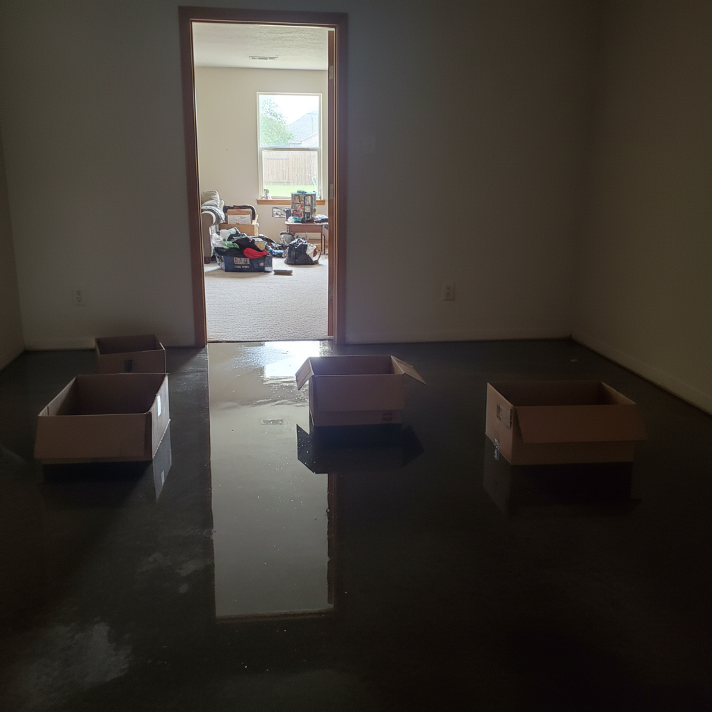 Basement Water Removal in Fate