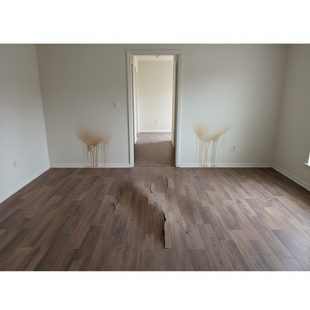 Carpet Water Damage Restoration in Fate