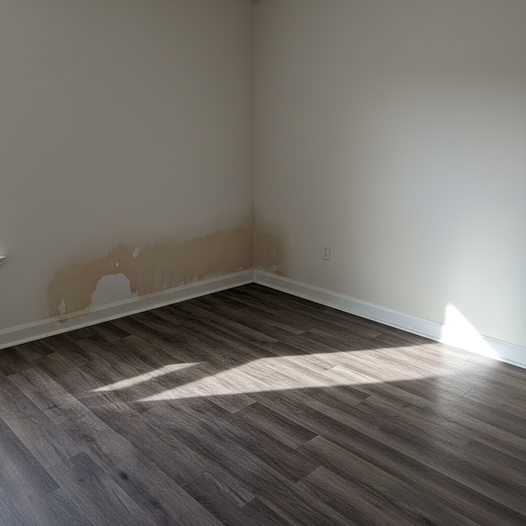 Water damage-related cleanup & repair