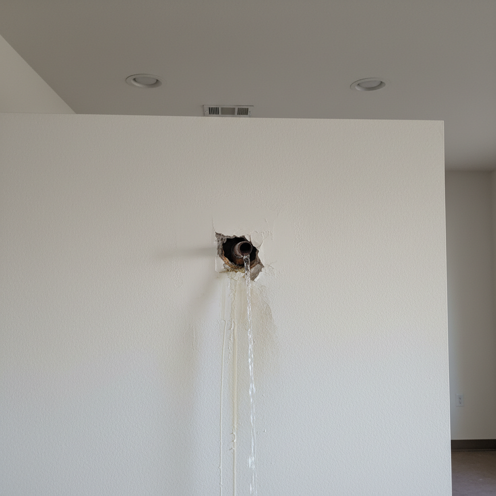 Burst Pipe Repair and Cleanup