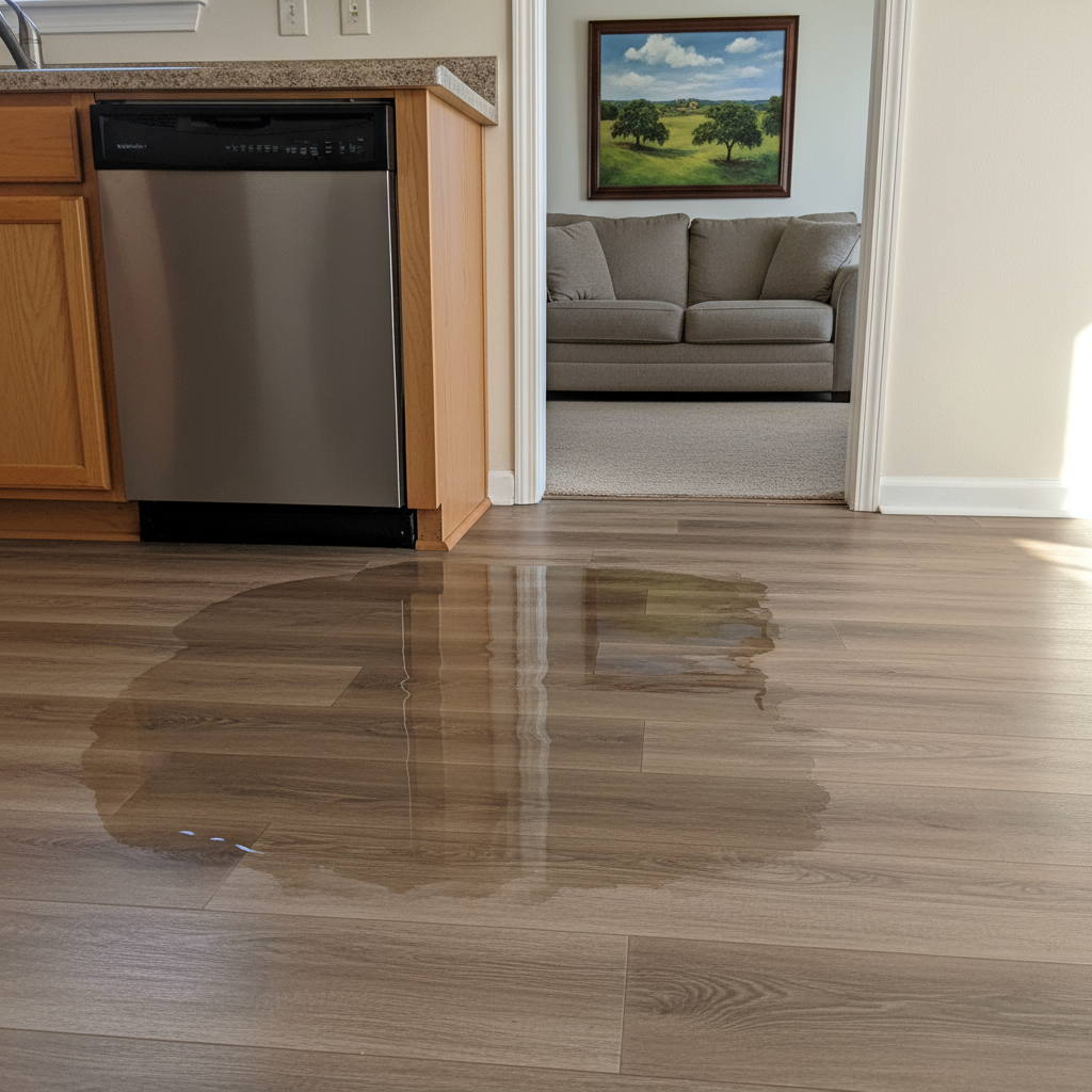 Appliance Leak Cleanup