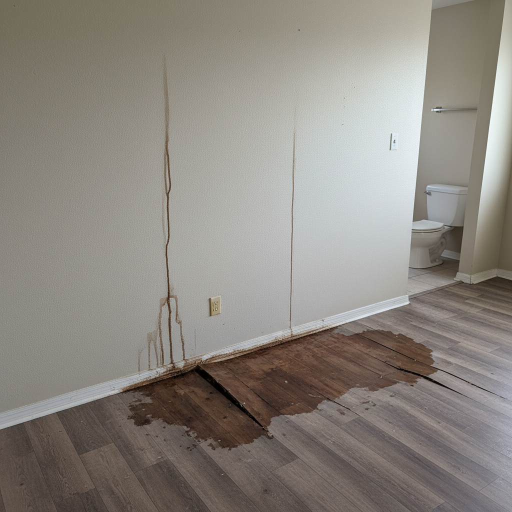 Roof Leak Water Damage Repair