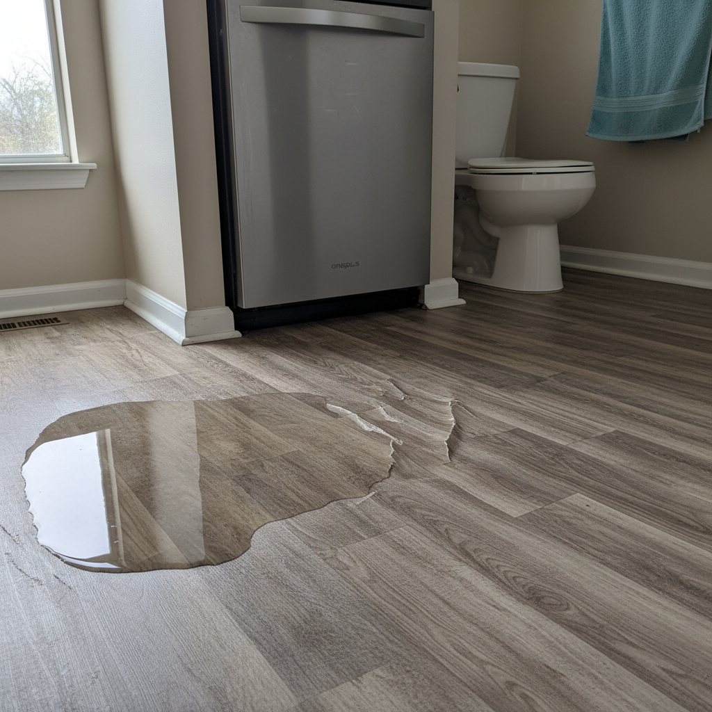 Appliance Leak Cleanup