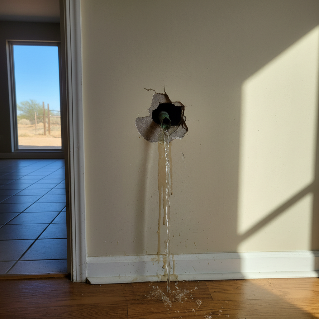 Burst Pipe Repair and Cleanup