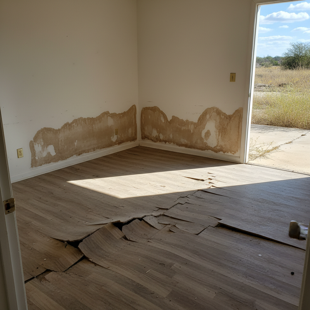 Hardwood Floor Water Damage Restoration