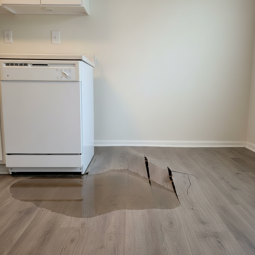 Appliance Leak Cleanup