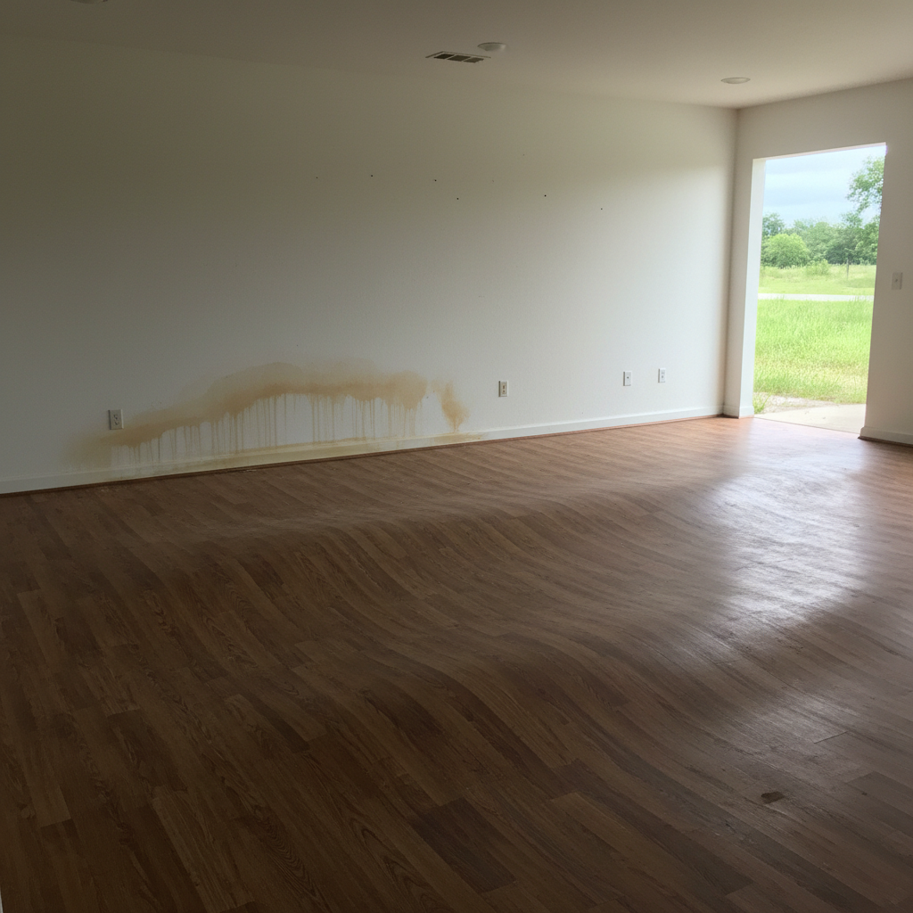 Hardwood Floor Water Damage Restoration in Hurst