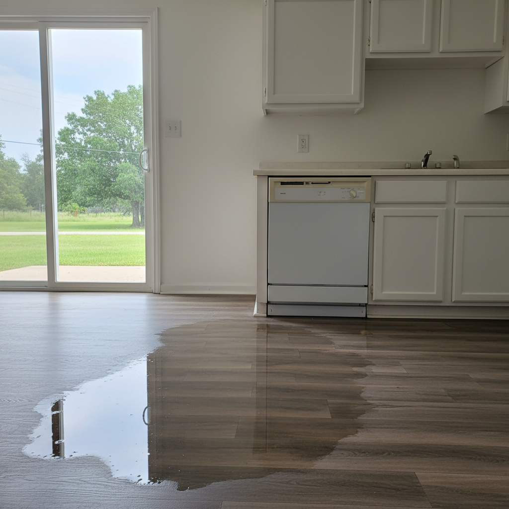 Appliance Leak Cleanup