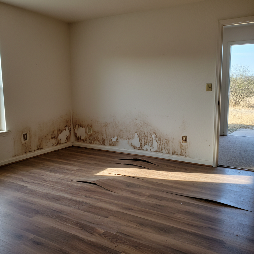 Hardwood Floor Water Damage Restoration