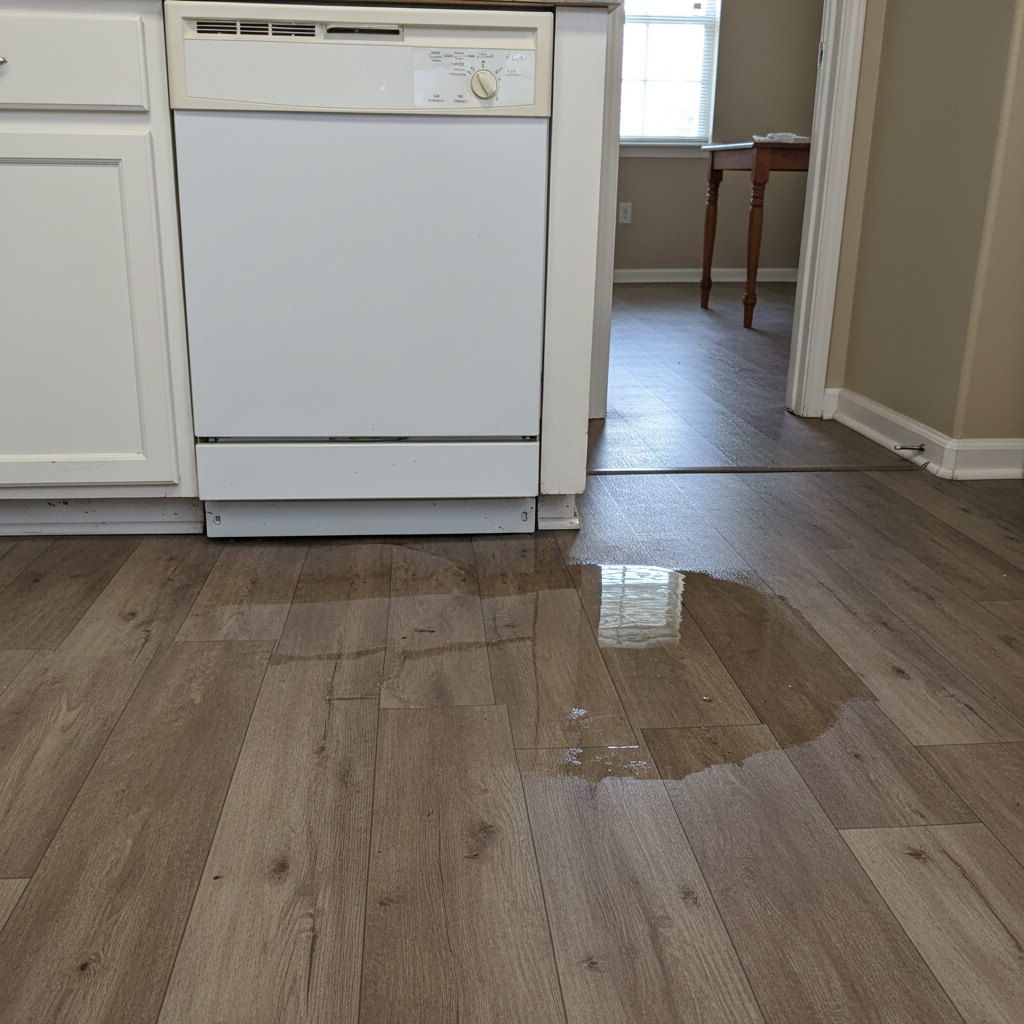 Appliance Leak Cleanup