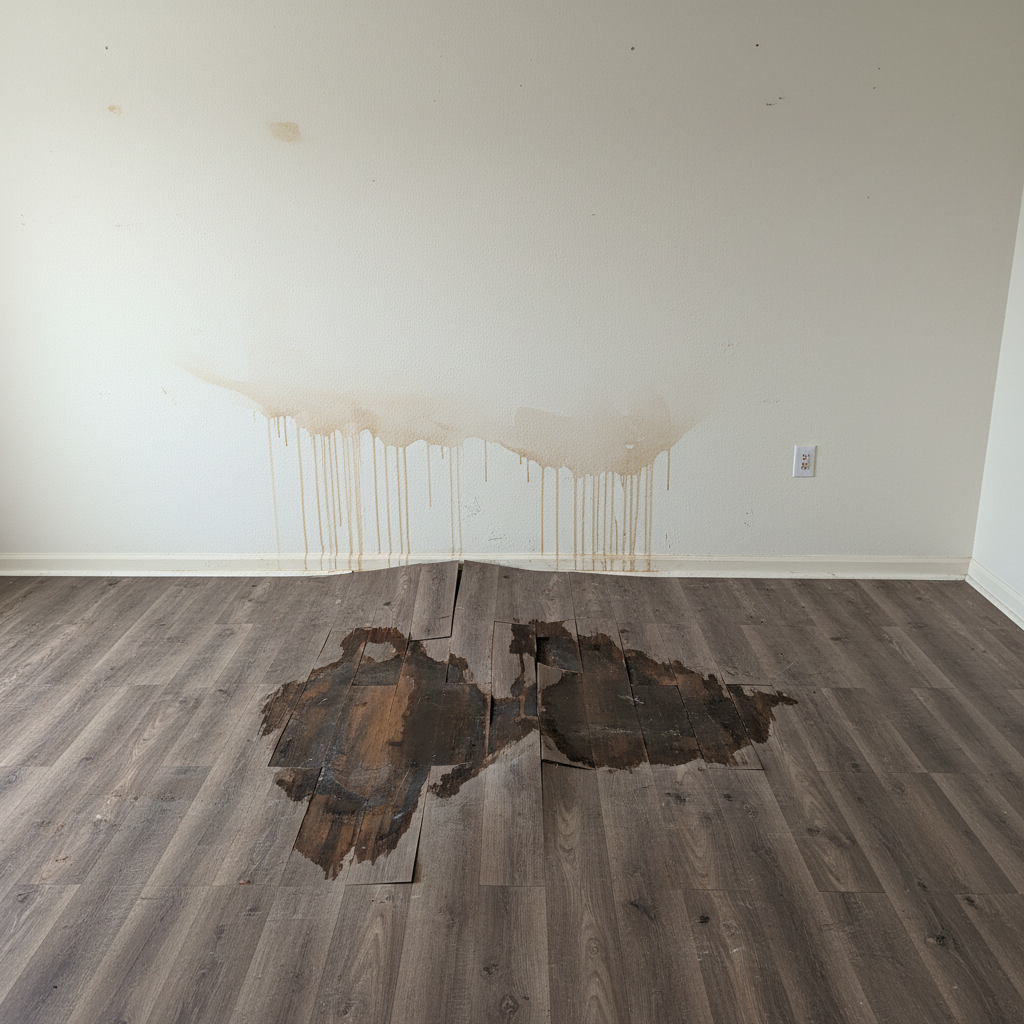 Hardwood Floor Water Damage Restoration