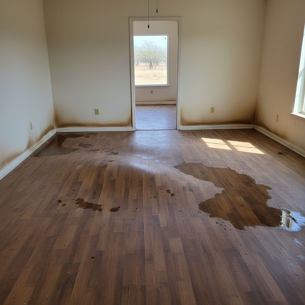 Roof Leak Water Damage Repair