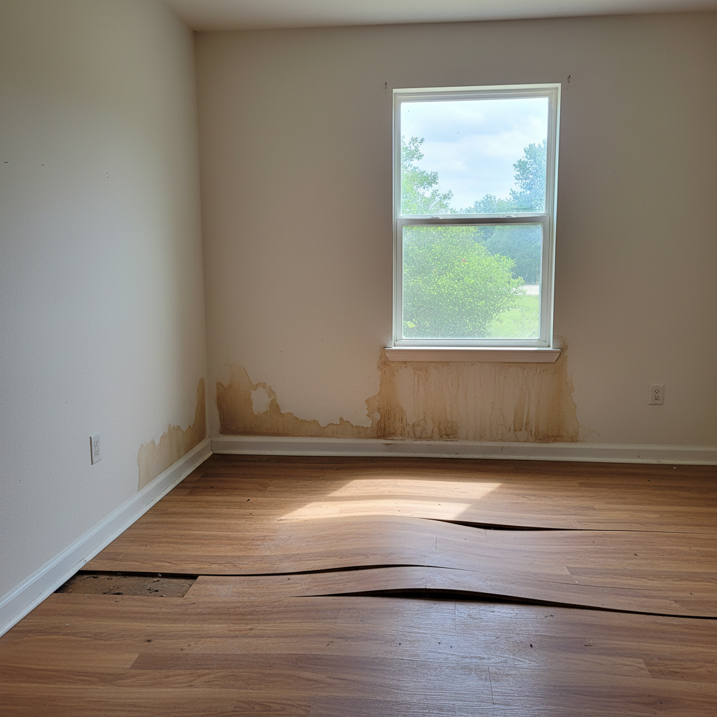 Hardwood Floor Water Damage Restoration
