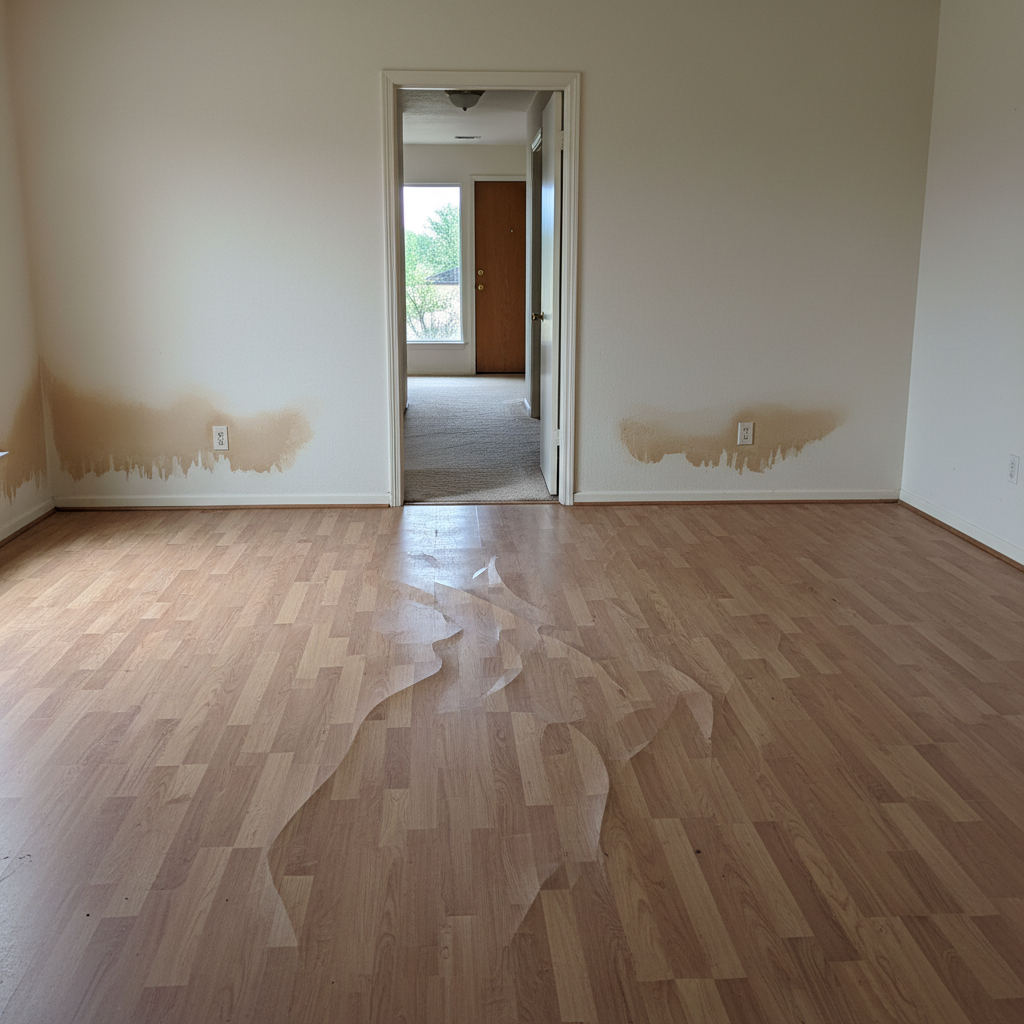 Water damage-related mold removal