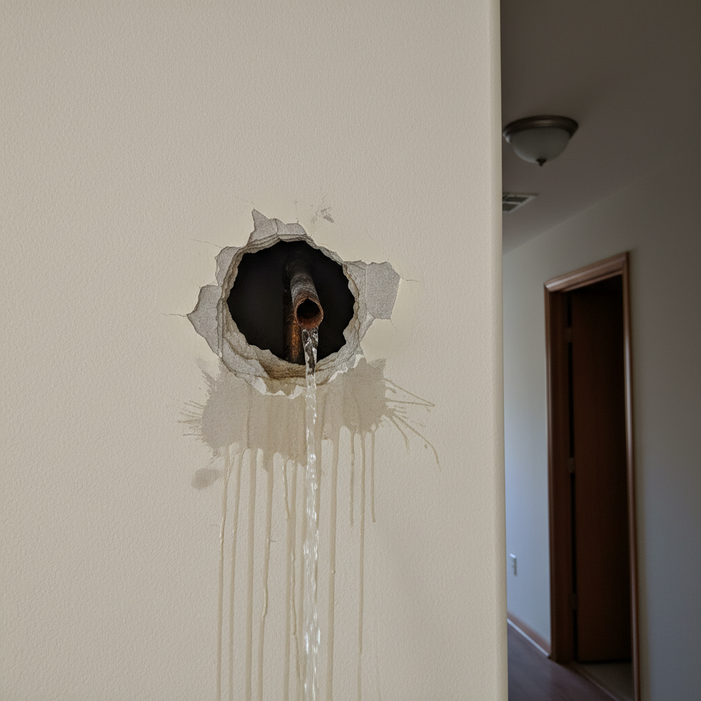 Burst Pipe Repair and Cleanup
