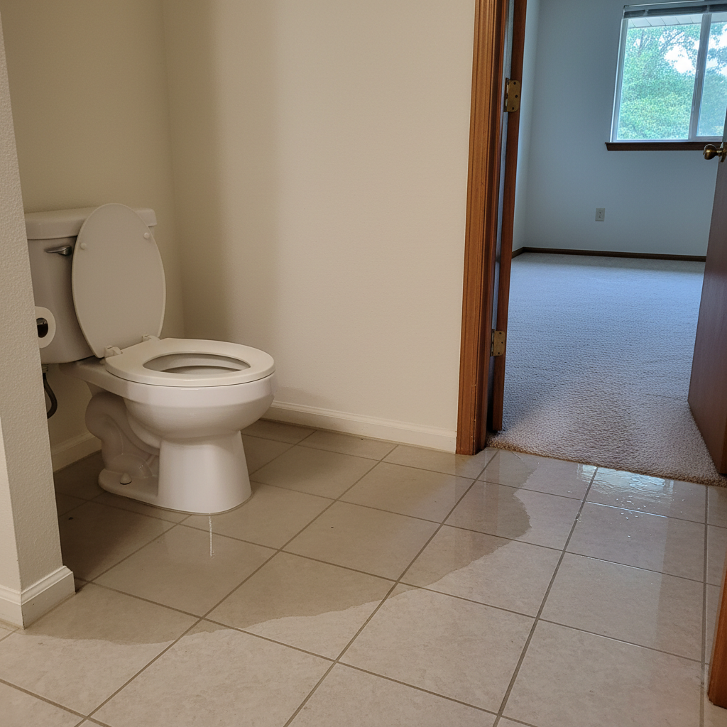 Toilet Overflow Cleanup