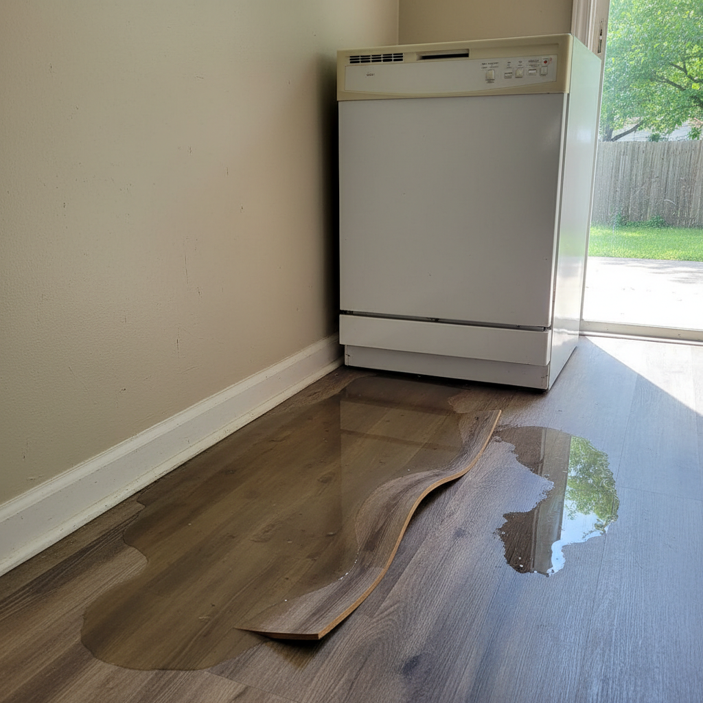Appliance Leak Cleanup