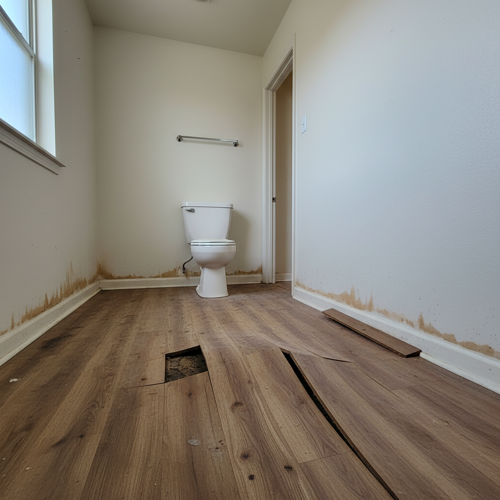 Hardwood Floor Water Damage Restoration
