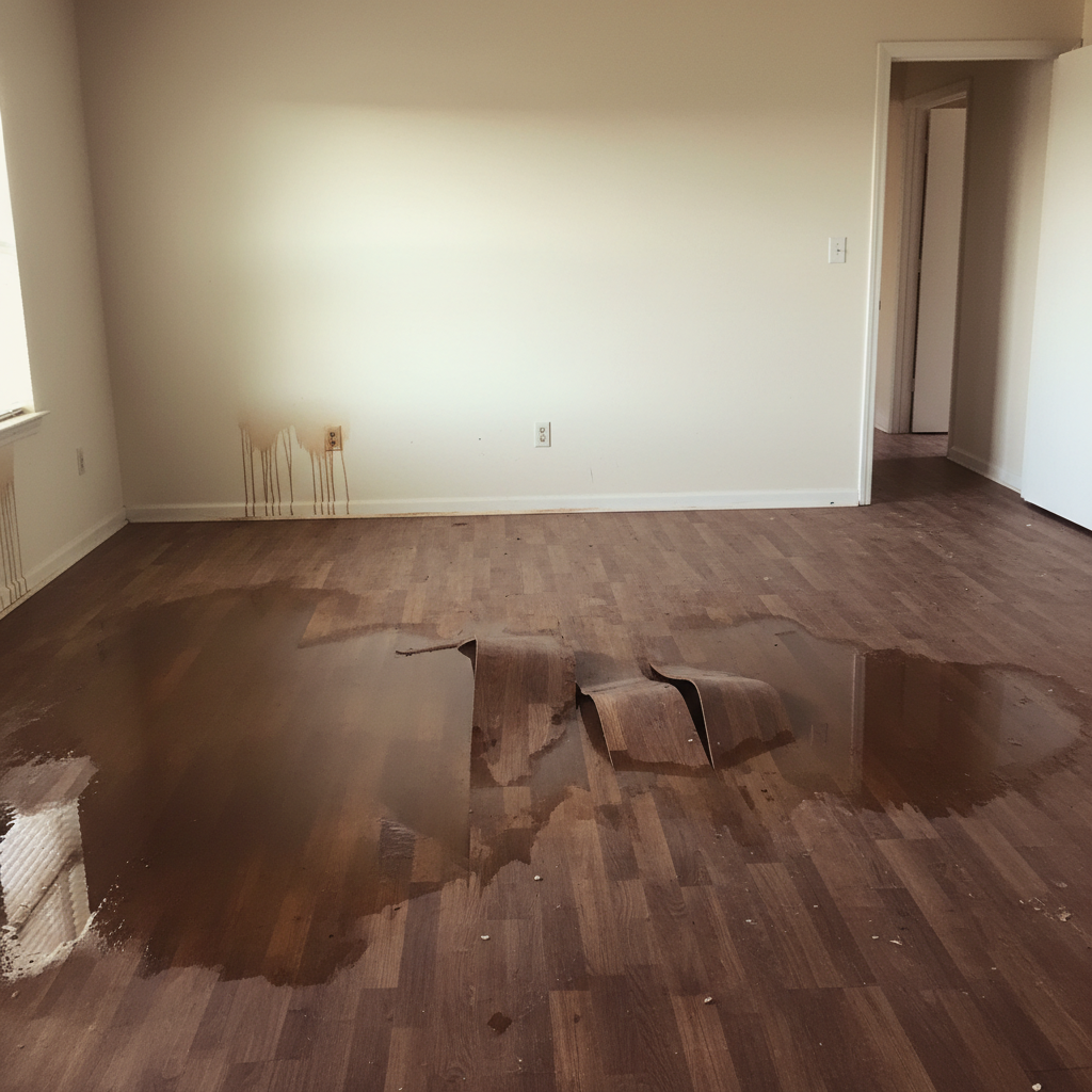 Hardwood Floor Water Damage Restoration