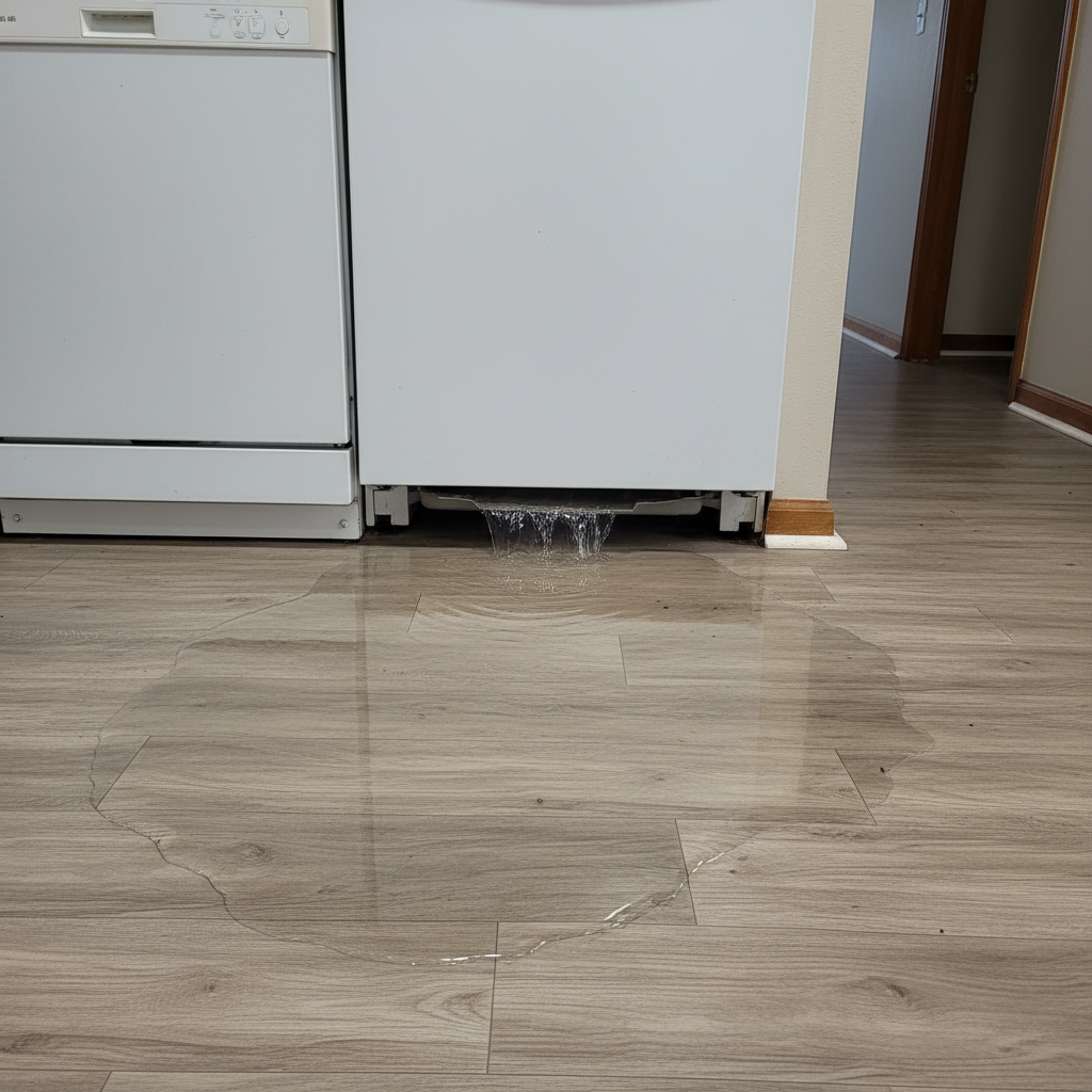 Appliance Leak Cleanup