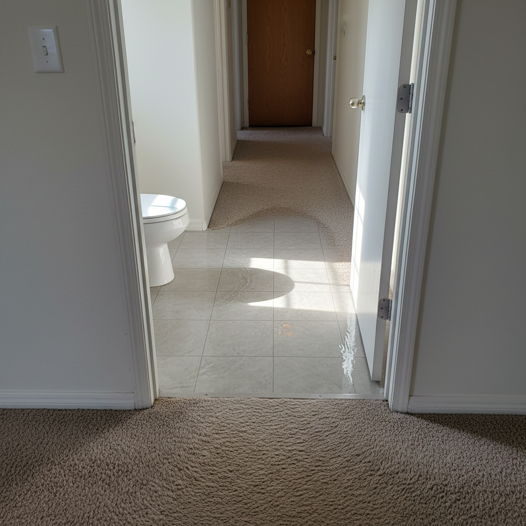 Toilet Overflow Cleanup