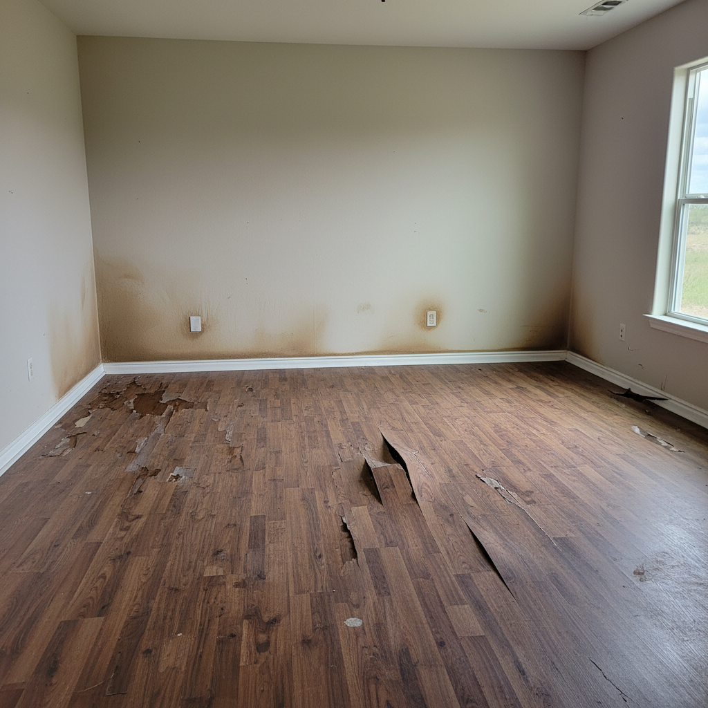 Roof Leak Water Damage Repair