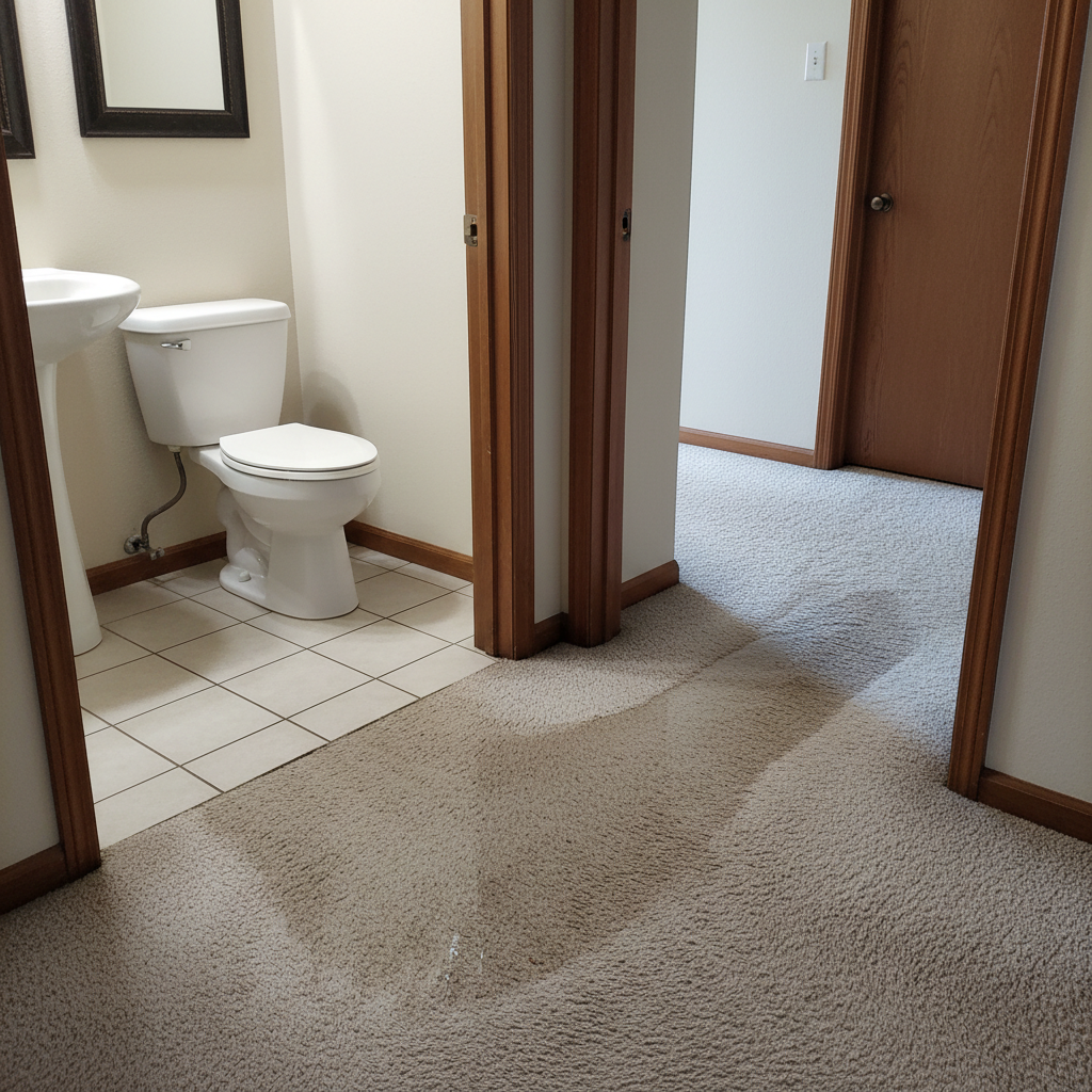 Toilet Overflow Cleanup