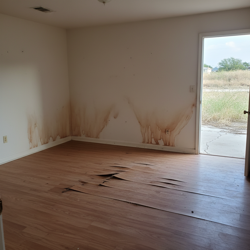 Hardwood Floor Water Damage Restoration