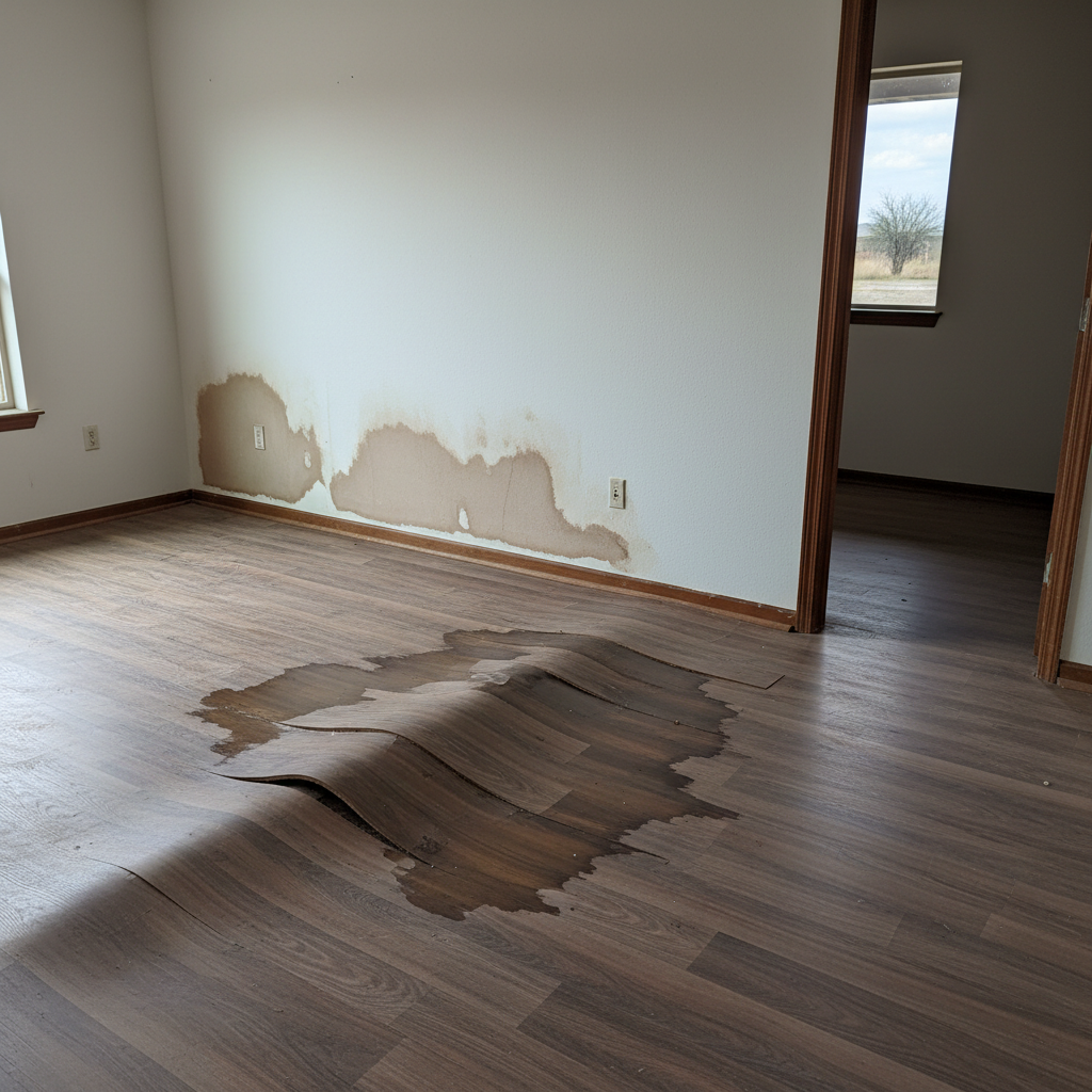 Water damage-related mold removal