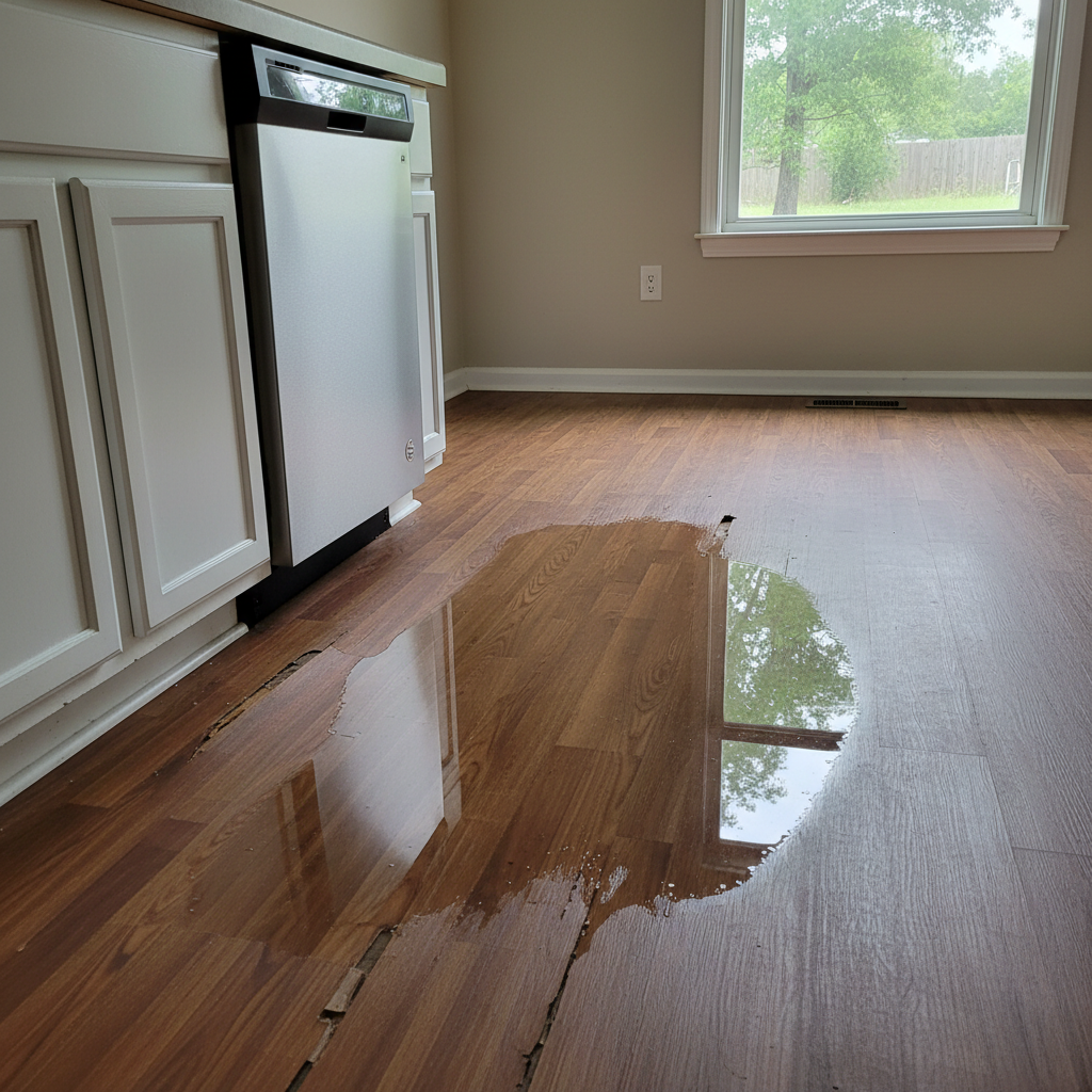 Appliance Leak Cleanup