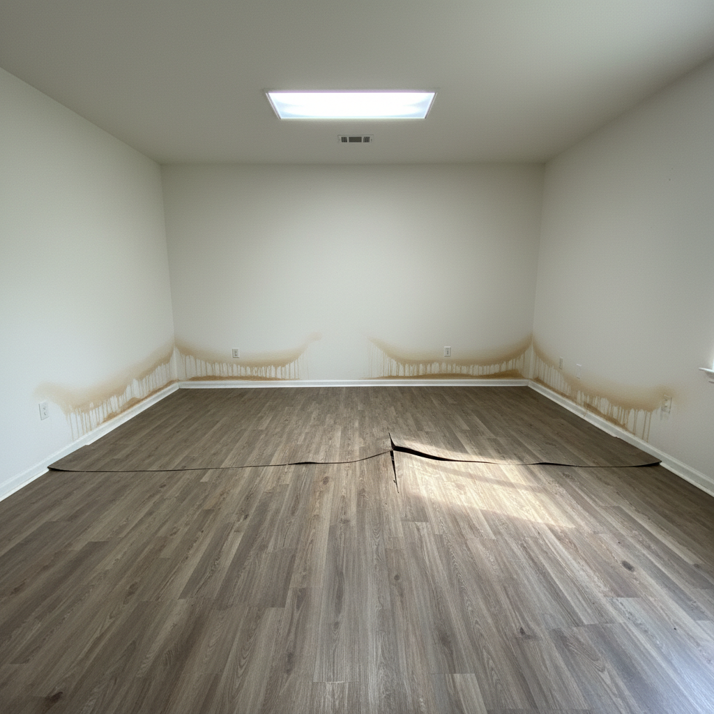 Roof Leak Water Damage Repair