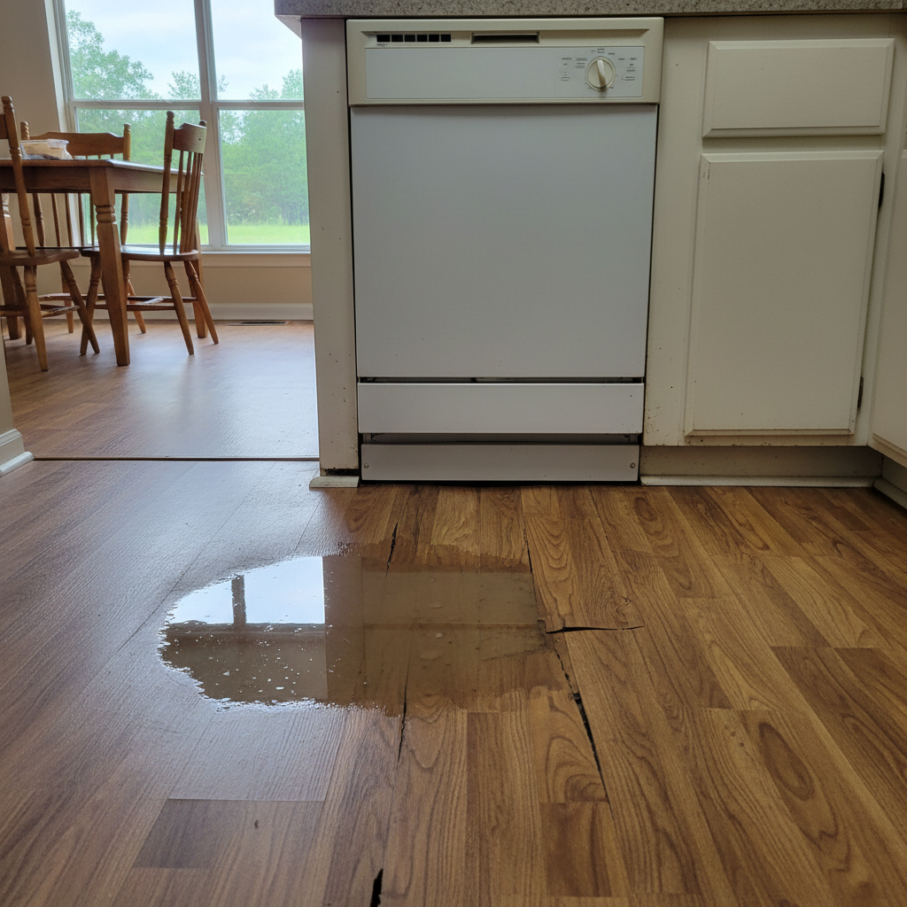 Appliance Leak Cleanup