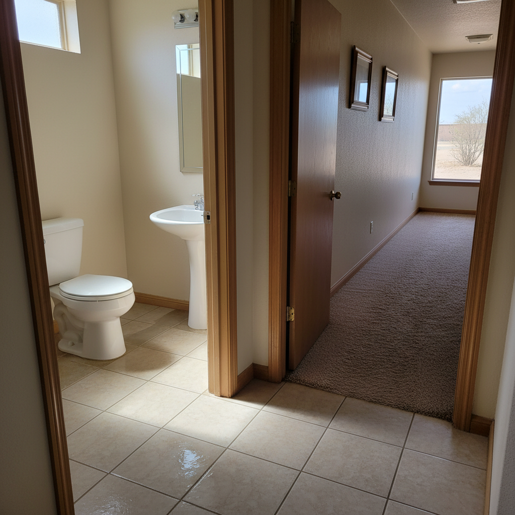 Toilet Overflow Cleanup