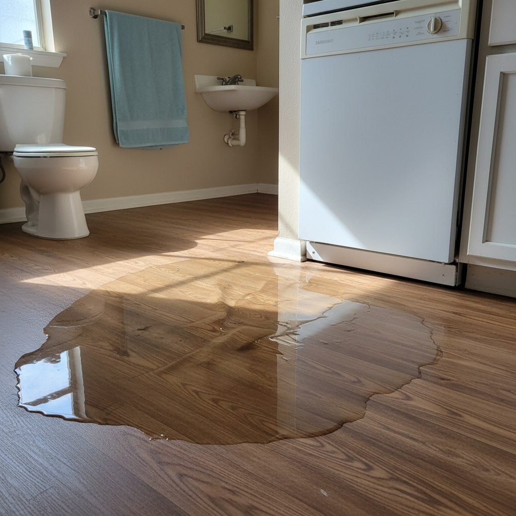 Appliance Leak Cleanup