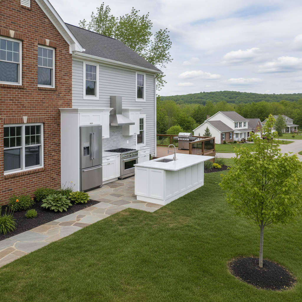 Completed appliance installation work at a residential property in Galena, IL