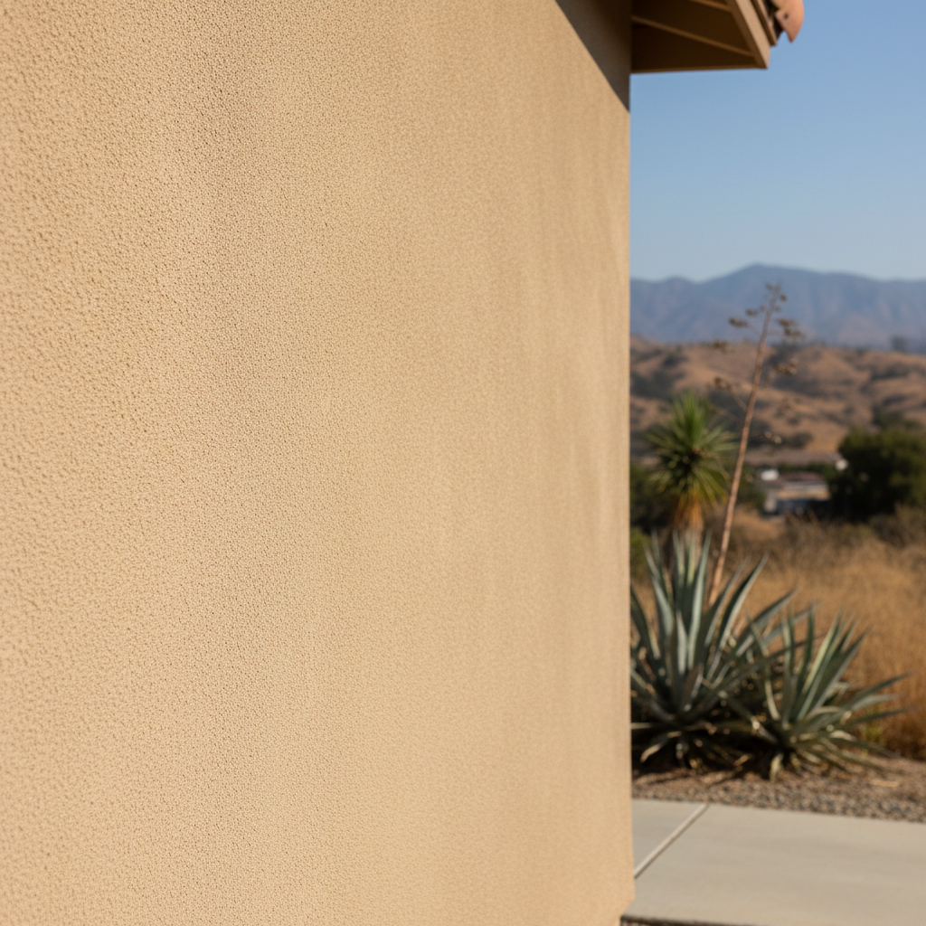 Completed commercial stucco work at a residential property in El Cajon, CA