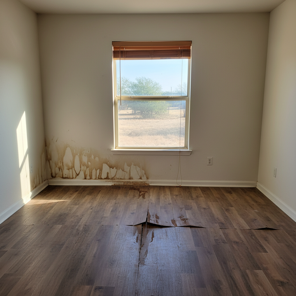 Water damage-related mold removal in Mansfield