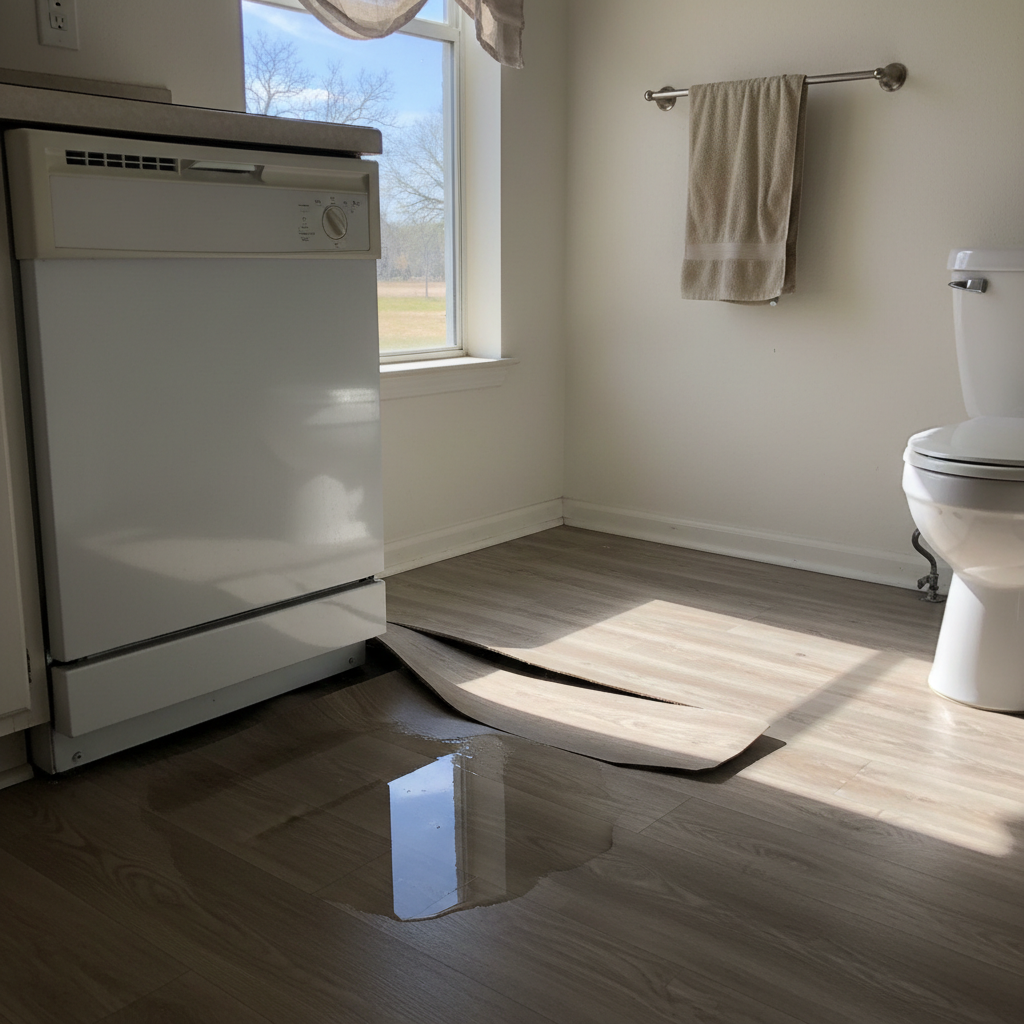 Appliance Leak Cleanup in Mansfield
