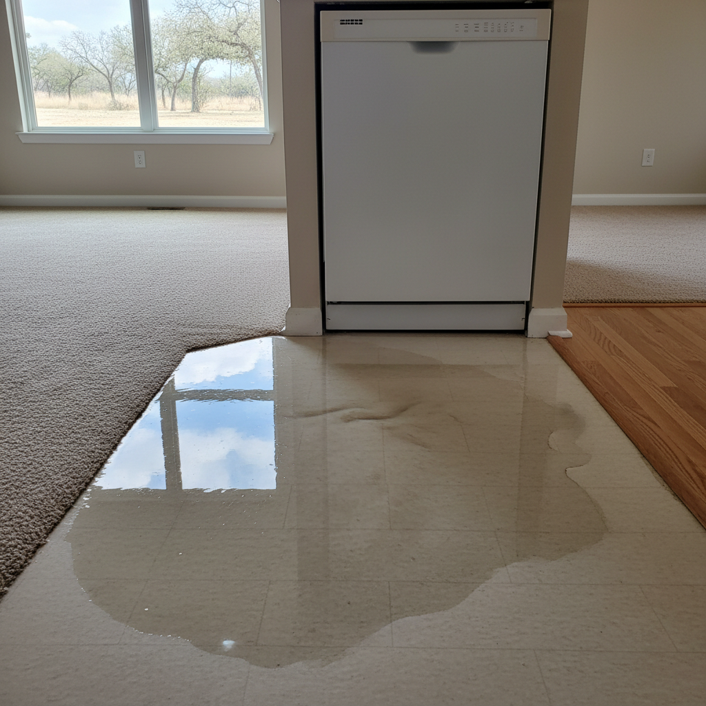 Appliance Leak Cleanup