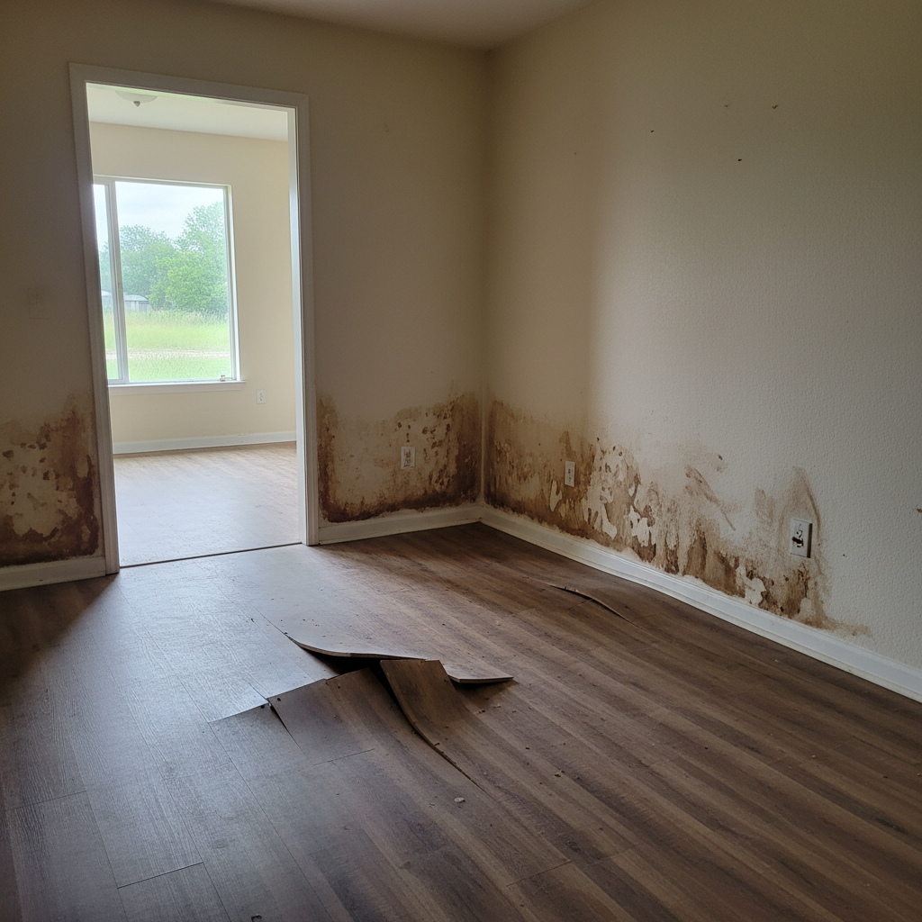 Water damage-related mold removal