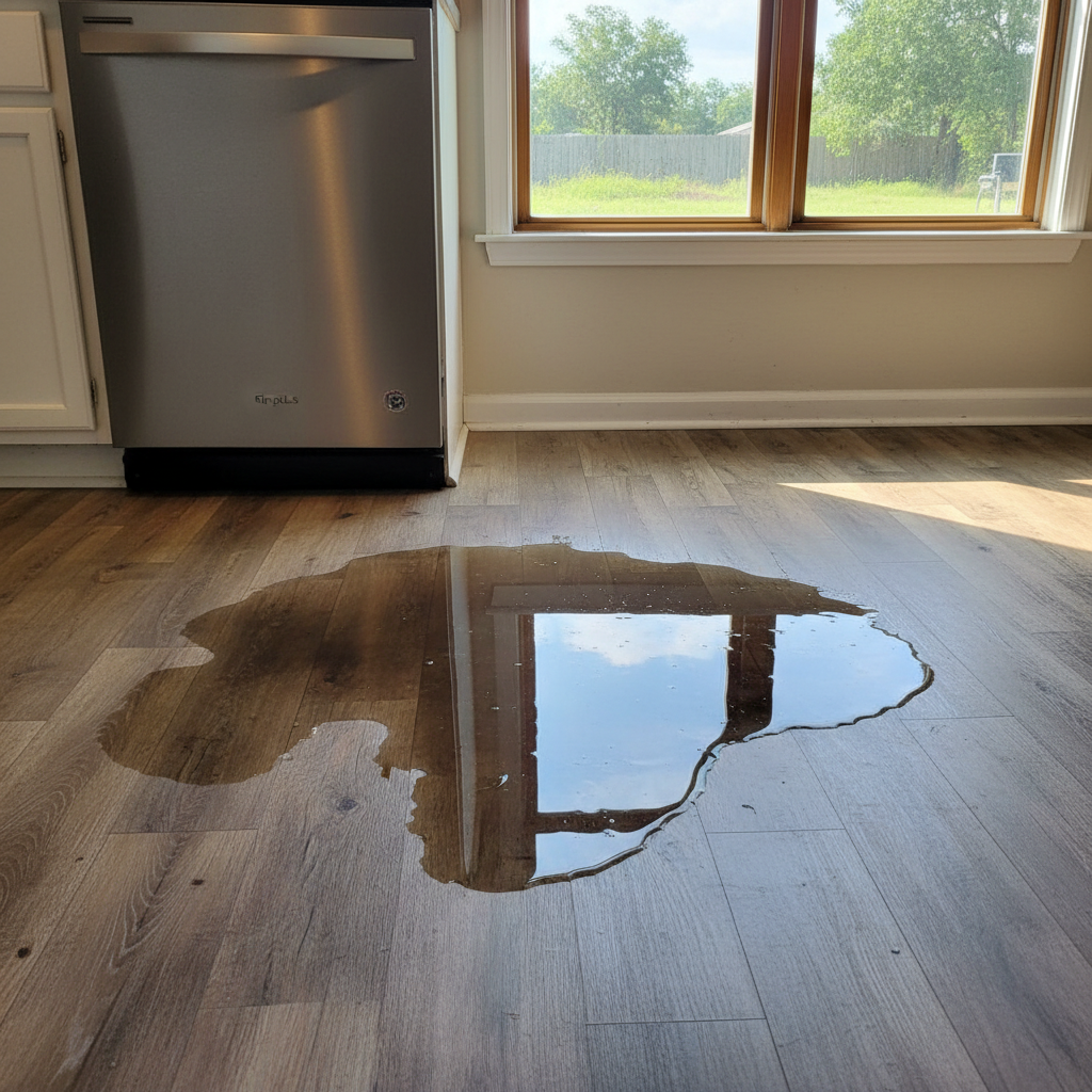 Appliance Leak Cleanup