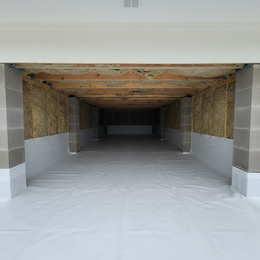 Crawl Space Water Removal in Pottsboro