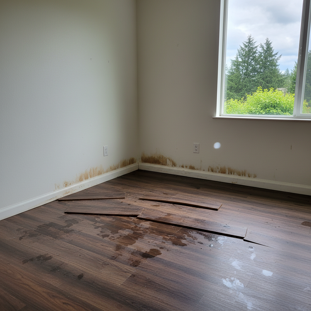 Roof Leak Water Damage Repair