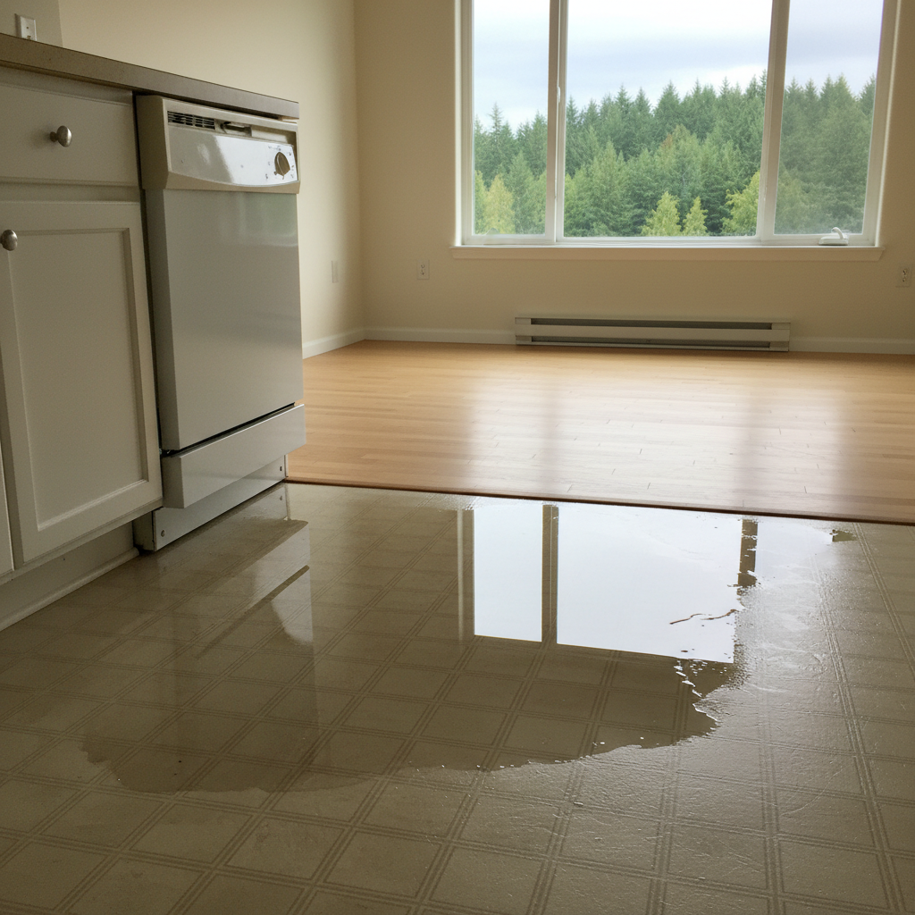 Appliance Leak Cleanup