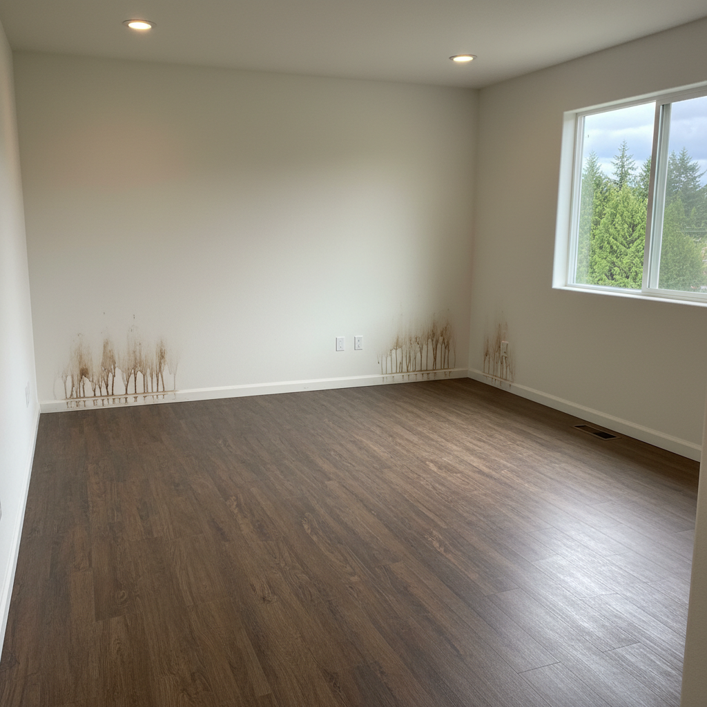 Water damage-related mold removal